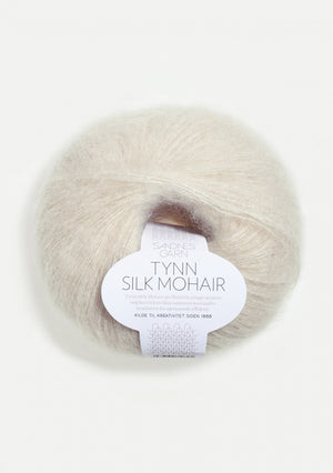 1015 Kitt -	Tynn Silk Mohair - Sandnes garn - Garntopia