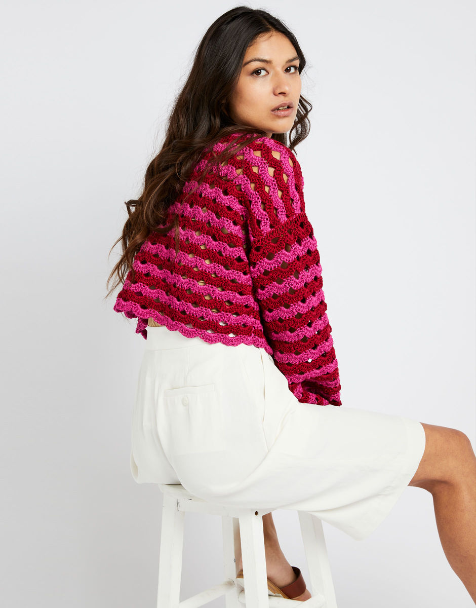 Armada Sweater - Papir - Wool and the gang - Garntopia