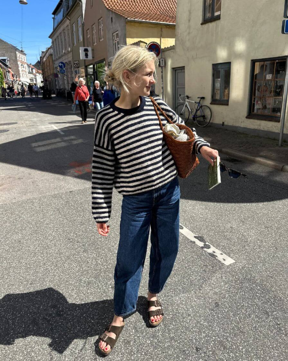 Olga Sweater - Papir - PetiteKnit - Garntopia
