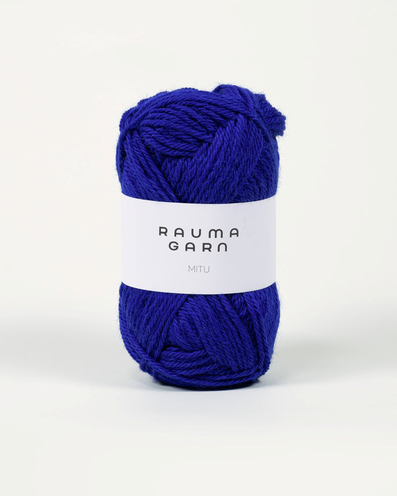 4922 Blå -	Mitu - Rauma Garn - Garntopia