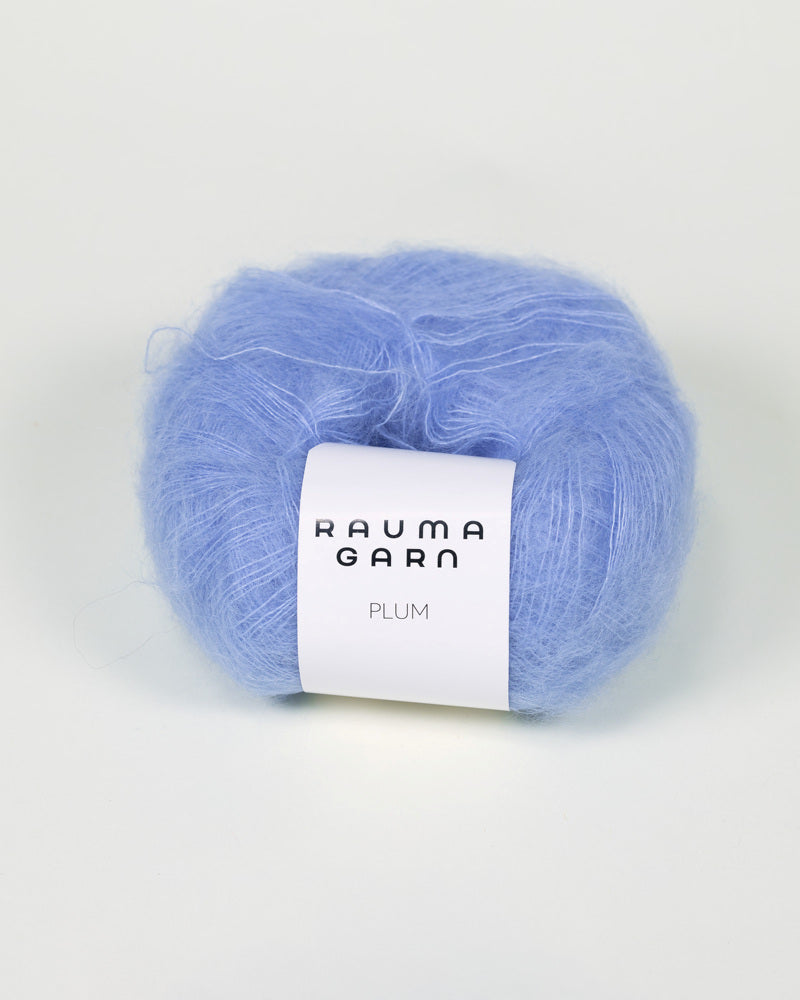 067 Blek blå -	Plum - Rauma Garn - Garntopia