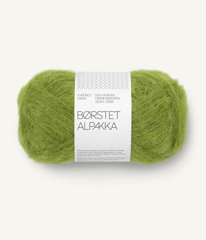 9564 Matcha -	Børstet alpakka - Sandnes garn - Garntopia