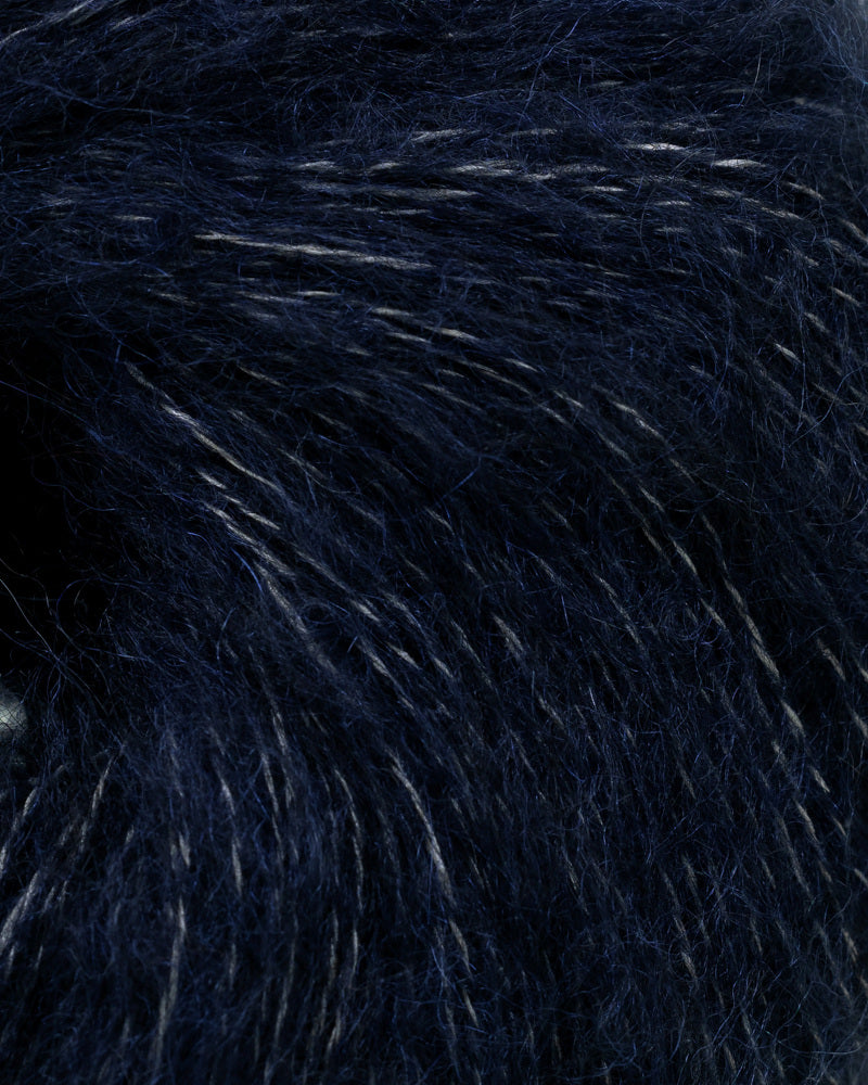 6557 - Mørk blå -	Alpakka Lin - Rauma Garn - Garntopia