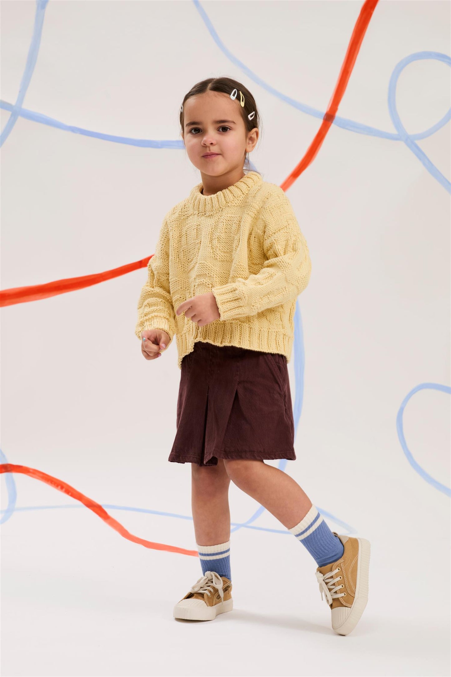 Rauma Garn x Spektakelstrik - Mega Mood Sweater, barn - Rauma Garn - Garntopia