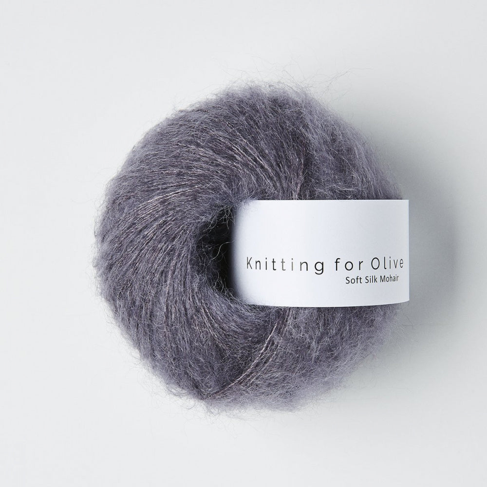 Støvet Viol -	Soft Silk Mohair - Knitting for Olive - Garntopia