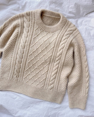Moby Sweater - Papir - PetiteKnit - Garntopia