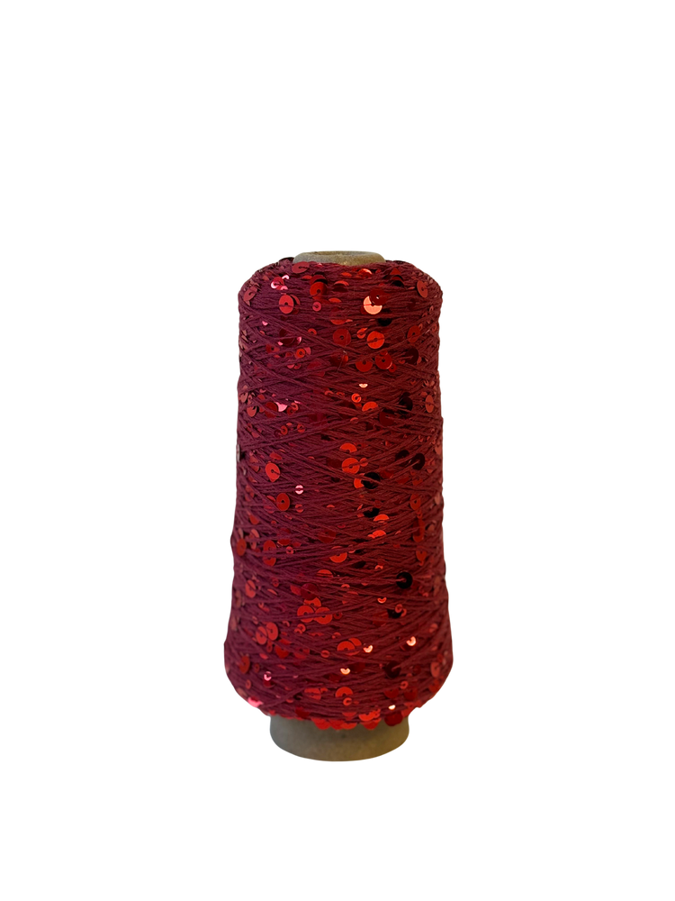 Beere - Paillettengarn 200gr