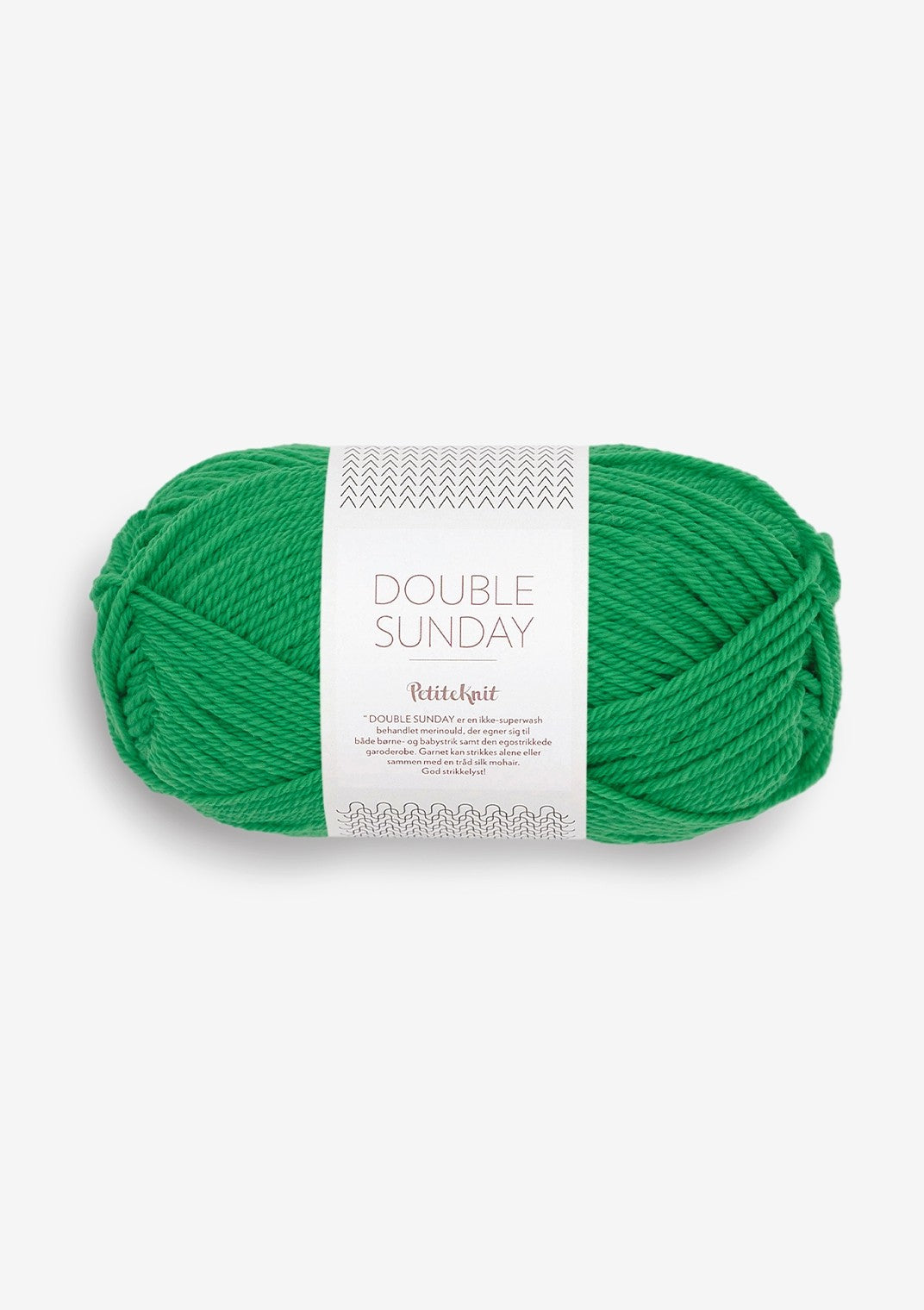 8236 Statement Green - DOUBLE SUNDAY PetiteKnit - Sandnes garn - Garntopia