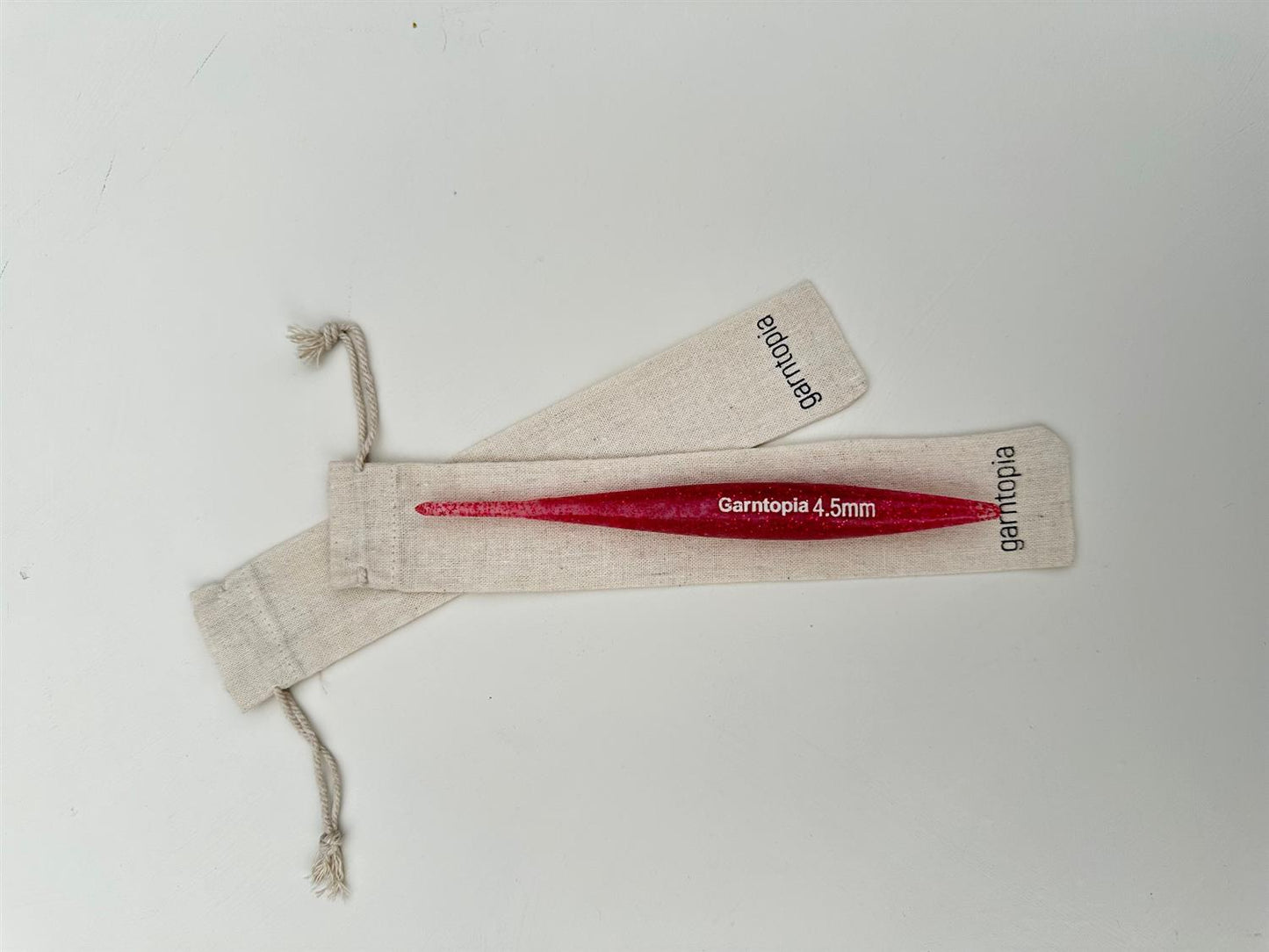 Heklenål Resin Rosa-  4,5 mm - Garntopia - Garntopia