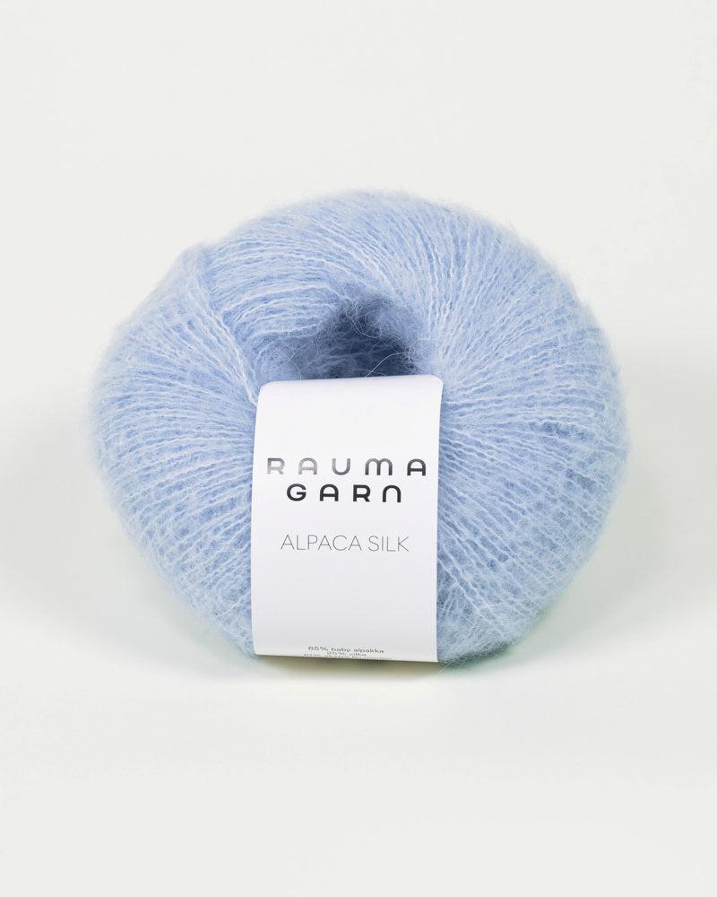 5114 Lys blå -	Alpaca Silk - Rauma Garn - Garntopia