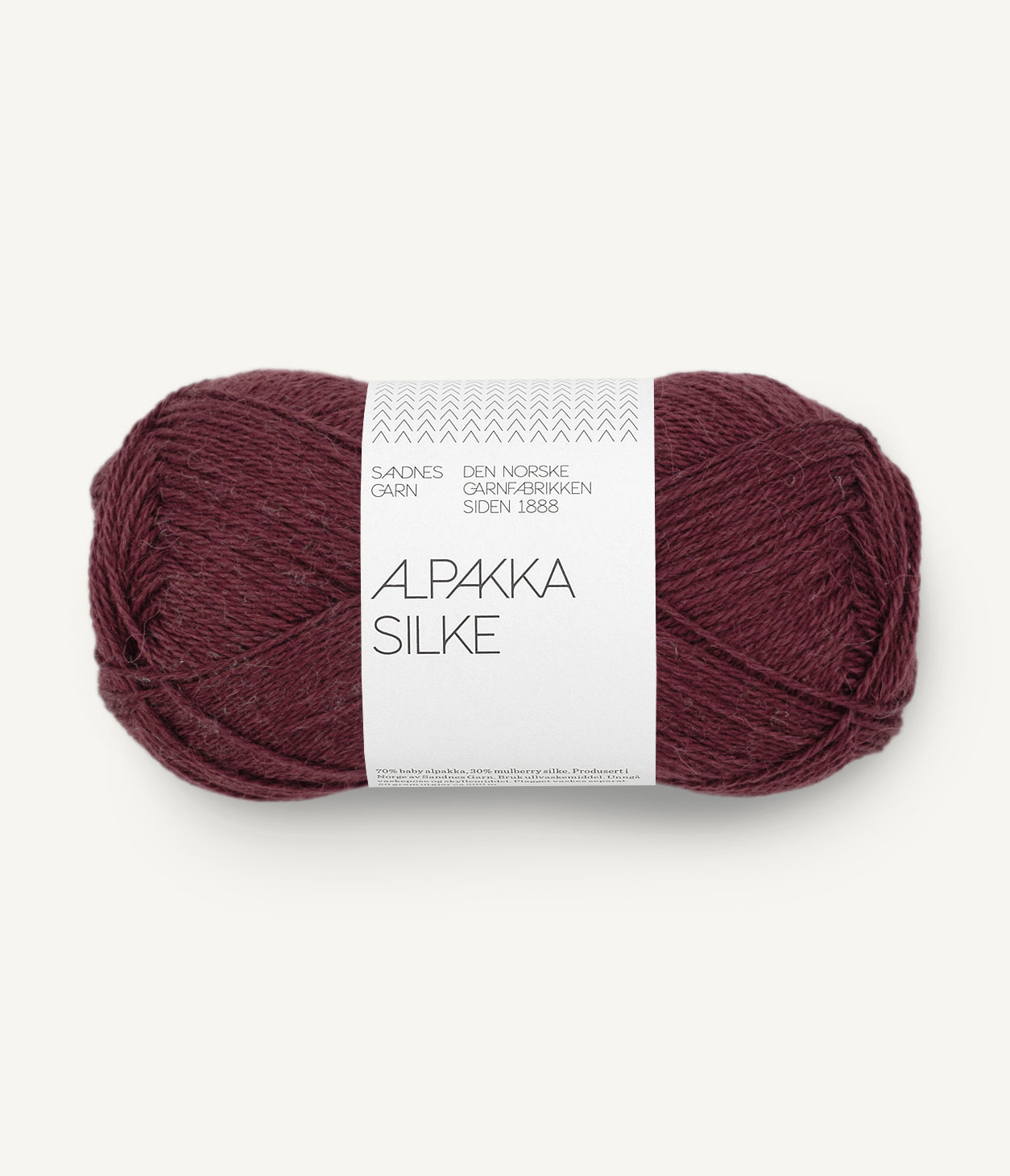 4372 Burgundy -	Alpakka silke - Sandnes garn - Garntopia