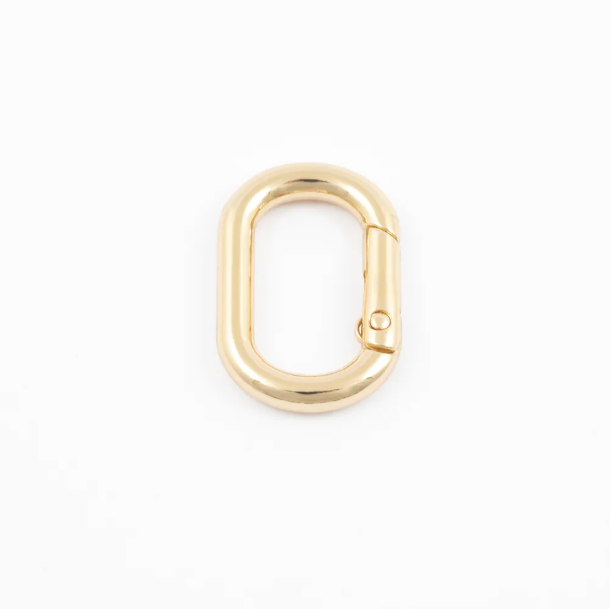 Karabinring Gull - 22x12 mm AC4041 - Kort & Godt - Garntopia