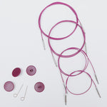 Stainless Steel Vaier - Lilla - 60 cm - KnitPro - Garntopia
