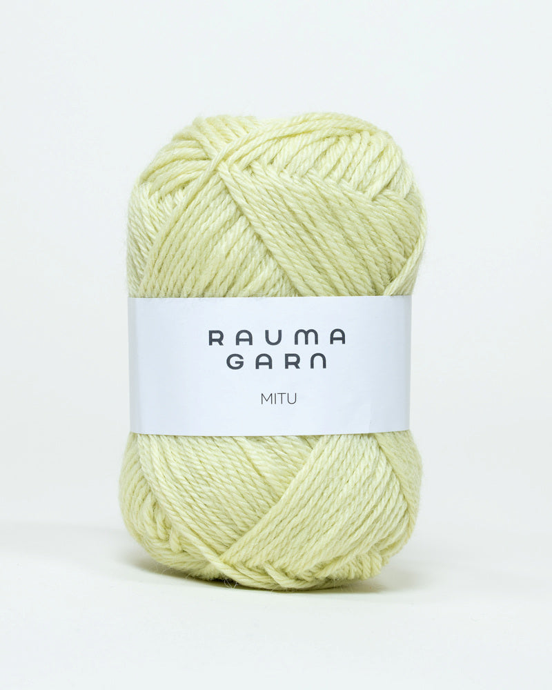 0319 Lys lime -	Mitu - Rauma Garn - Garntopia