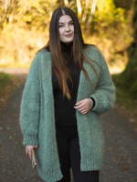 Kastanje cardigan - PDF