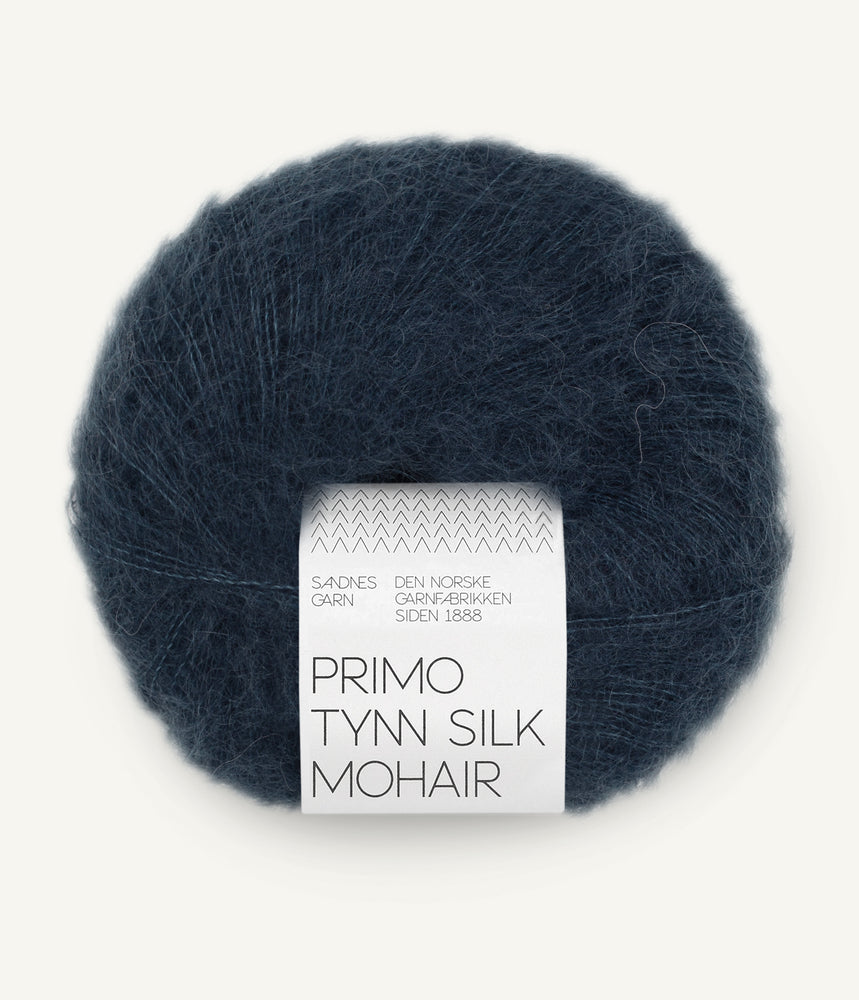 5581 Dyp Marine - Primo Tynn Silk Mohair