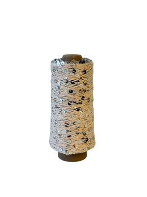 Elfi Silver - Paillettengarn 200gr