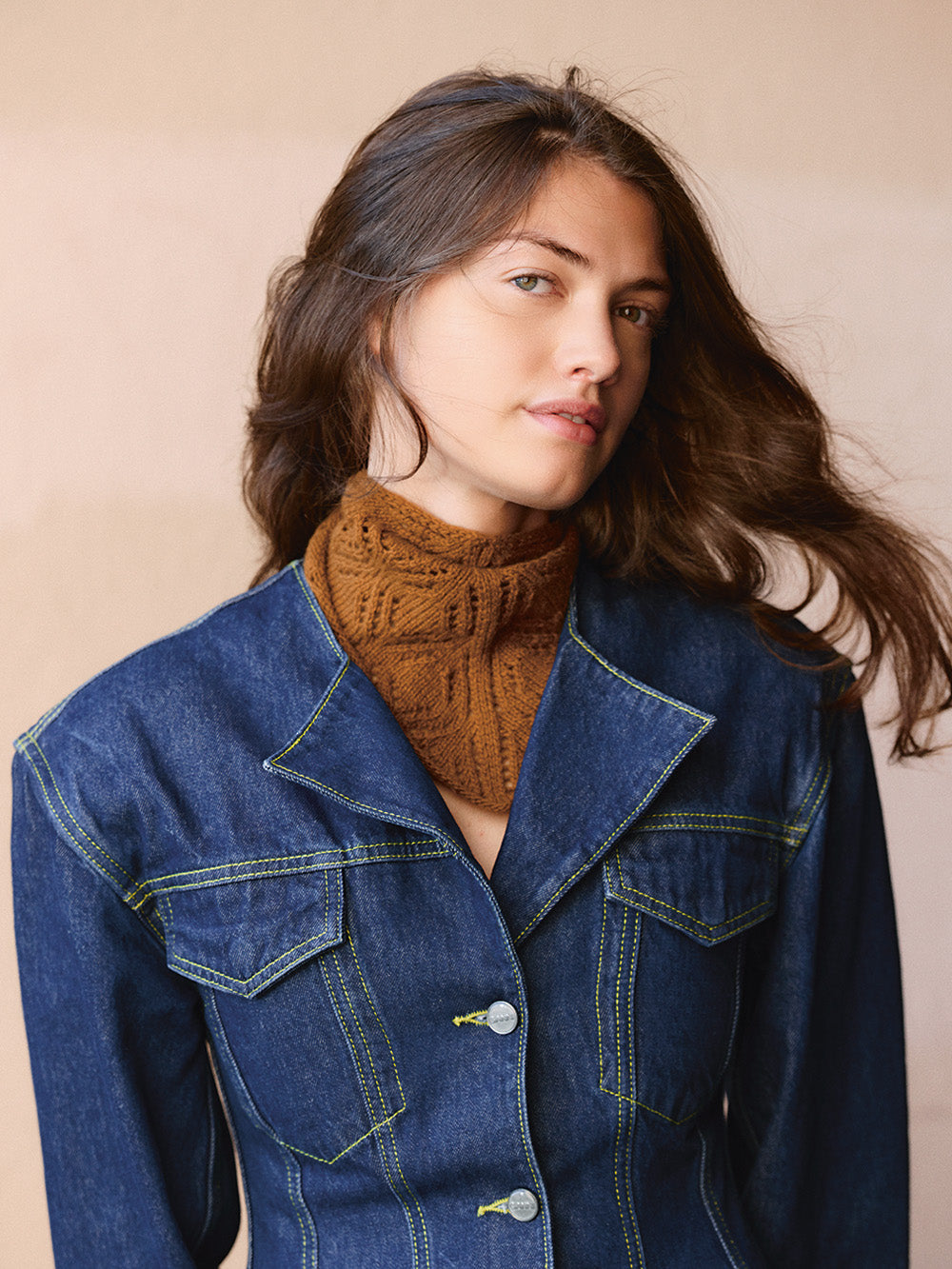 2508 - Cashmere - Nr. 4  Agnes Head Scarf - Sandnes garn - Garntopia