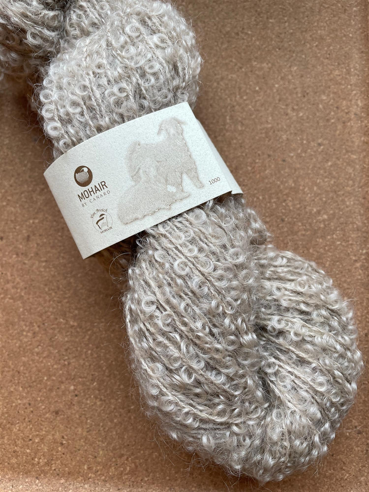 1005 Sand -	Mohair Bouclé - Mohair by Canard - Garntopia