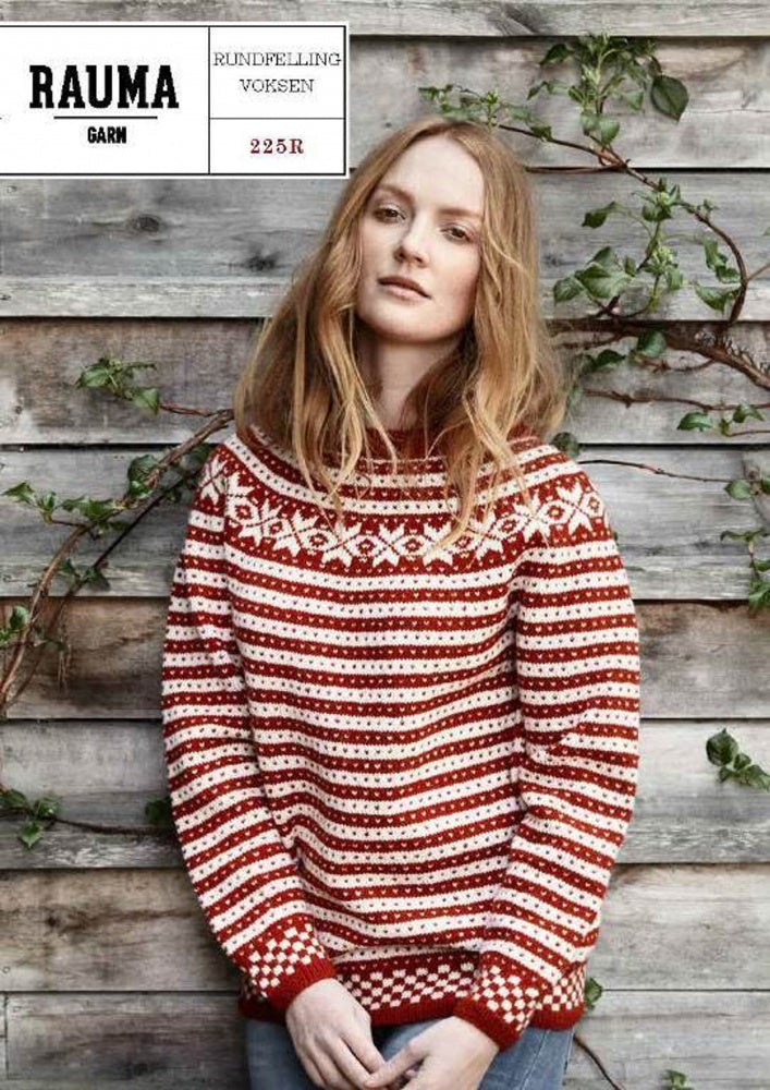 225R - Rundfelling Voksen - Rauma Garn - Garntopia