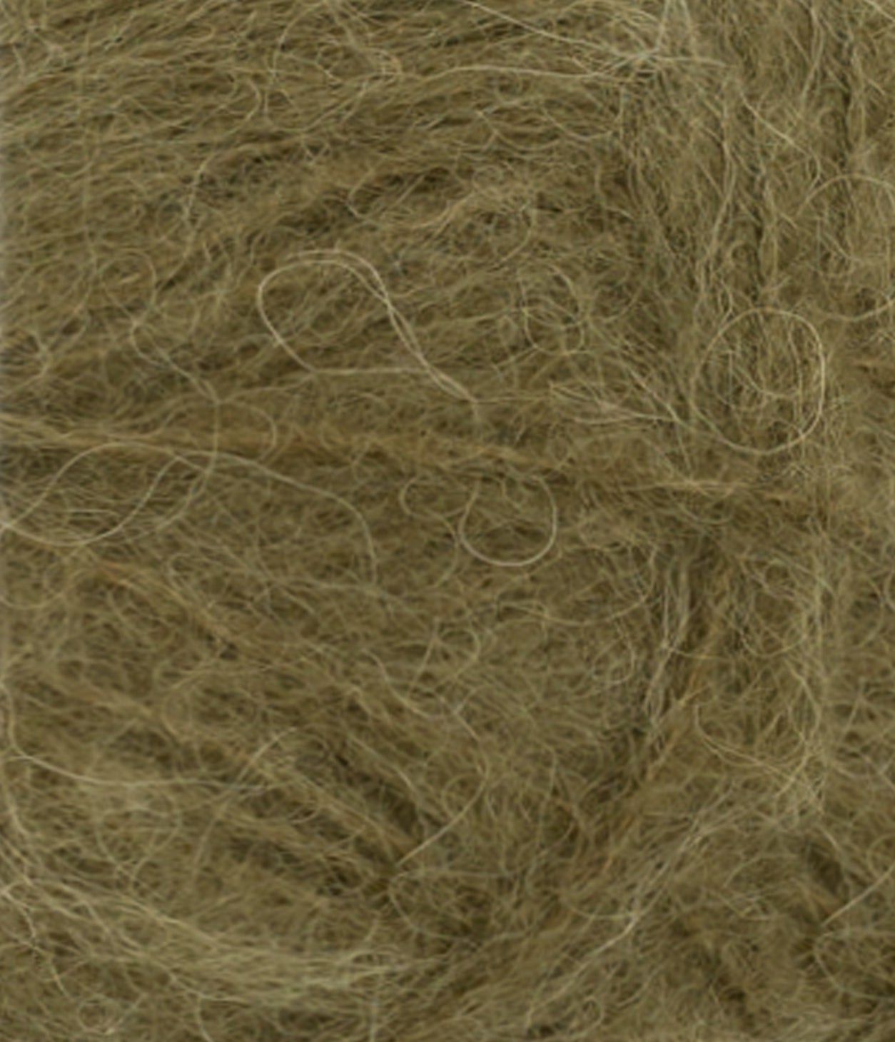 9873 Dark Olive -	Børstet alpakka - Sandnes garn - Garntopia