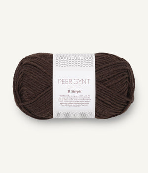 3091 Cacao Nibs -	PetiteKnit Peer Gynt - Sandnes garn - Garntopia