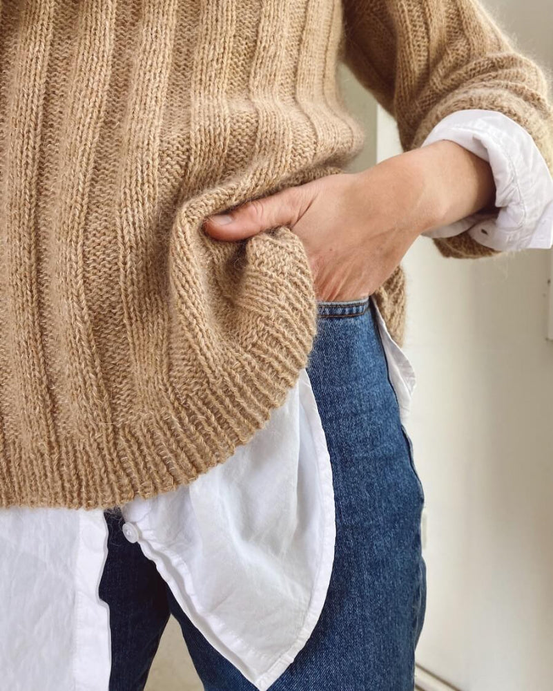 Stripes On Long Sweater - Paper
