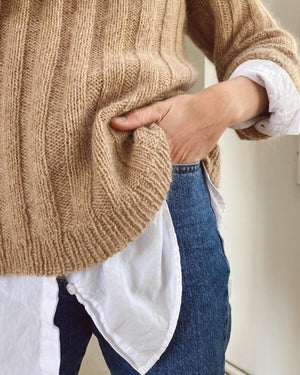 Stripes On Long Sweater - Paper