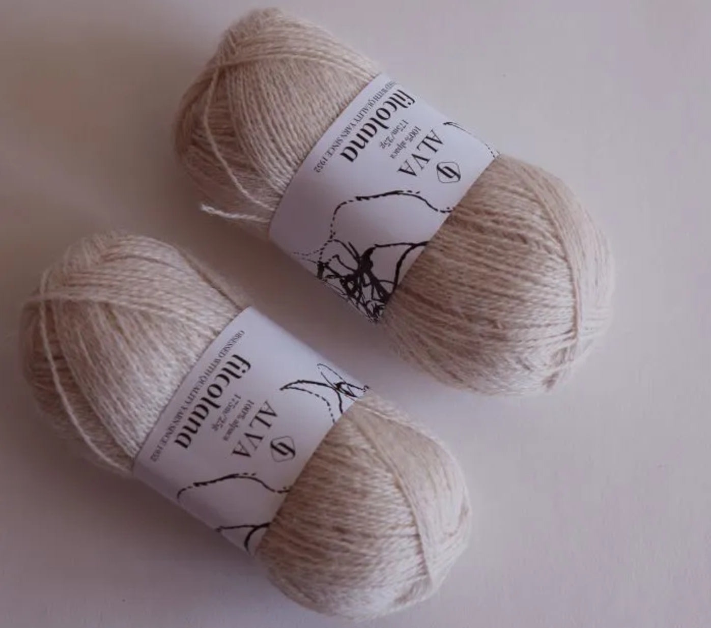 383 Champagne - Alva - Filcolana - Garntopia