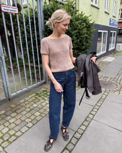 Wave Tee  - Papir - PetiteKnit - Garntopia
