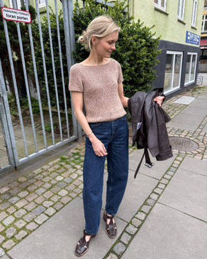 Wave Tee  - Papir - PetiteKnit - Garntopia
