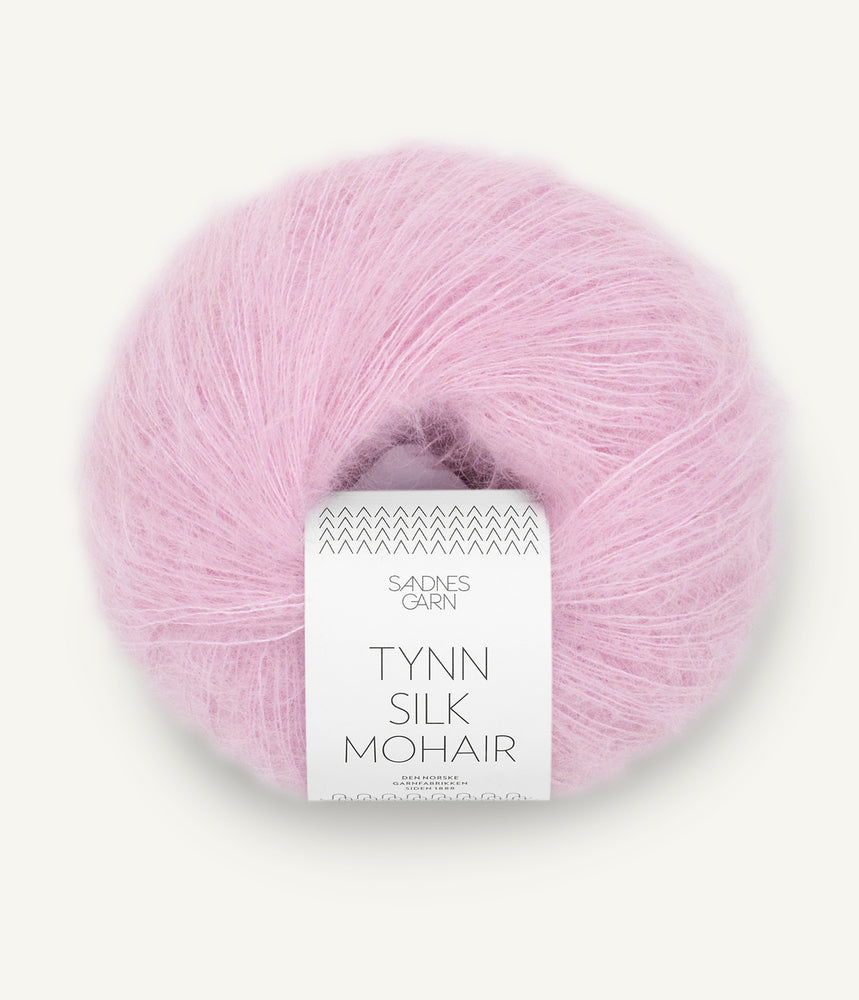 4813 Pink Lilac -	Tynn Silk Mohair - Sandnes garn - Garntopia