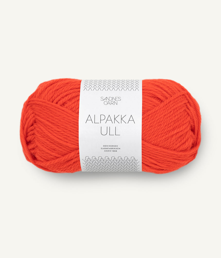 3819 Spicy Orange  -	Alpakka ull - Sandnes garn - Garntopia