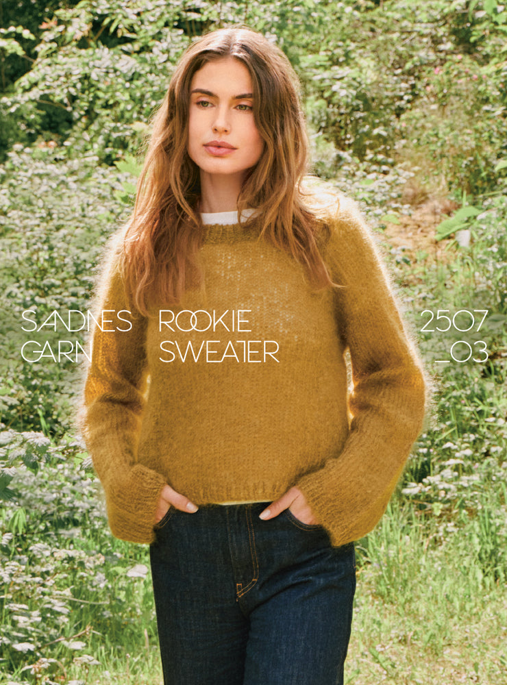 2507 - DIY - NR. 3 ROOKIE Sweater - Sandnes garn - Garntopia