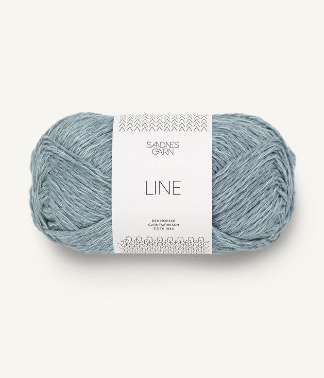 6531 Isblå -	Line - Sandnes garn - Garntopia
