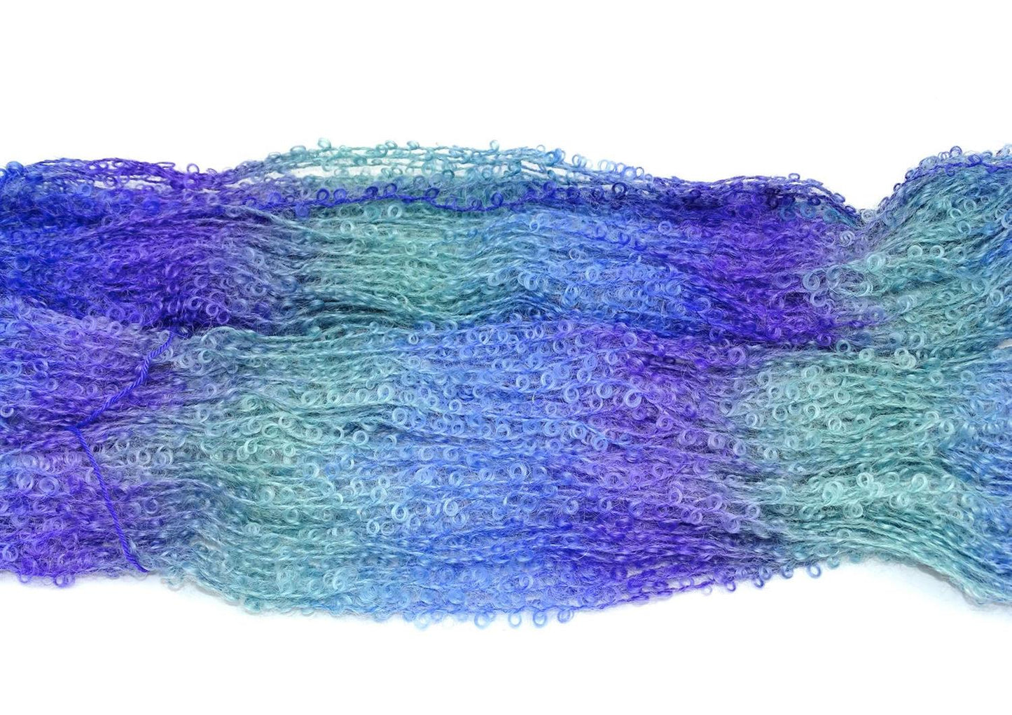 1046 Kobolt Mix -	Mohair Bouclé Mix - Mohair by Canard - Garntopia