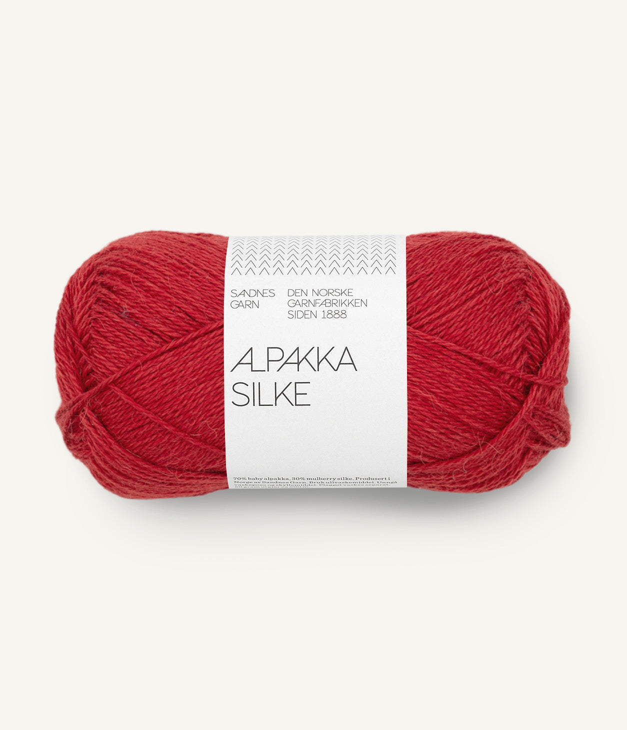 4135 Heritage Red -	Alpakka silke - Sandnes garn - Garntopia