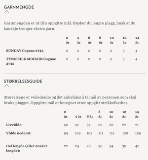 2408 - Mykt til barn - Nr. 7 AUGUSTINE SWEATER JUNIOR / AUGUSTINE SKIRT JUNIOR