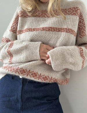 Le Knit - Terracotta Sweater - Papir - Lene Holme Samsøe - Garntopia