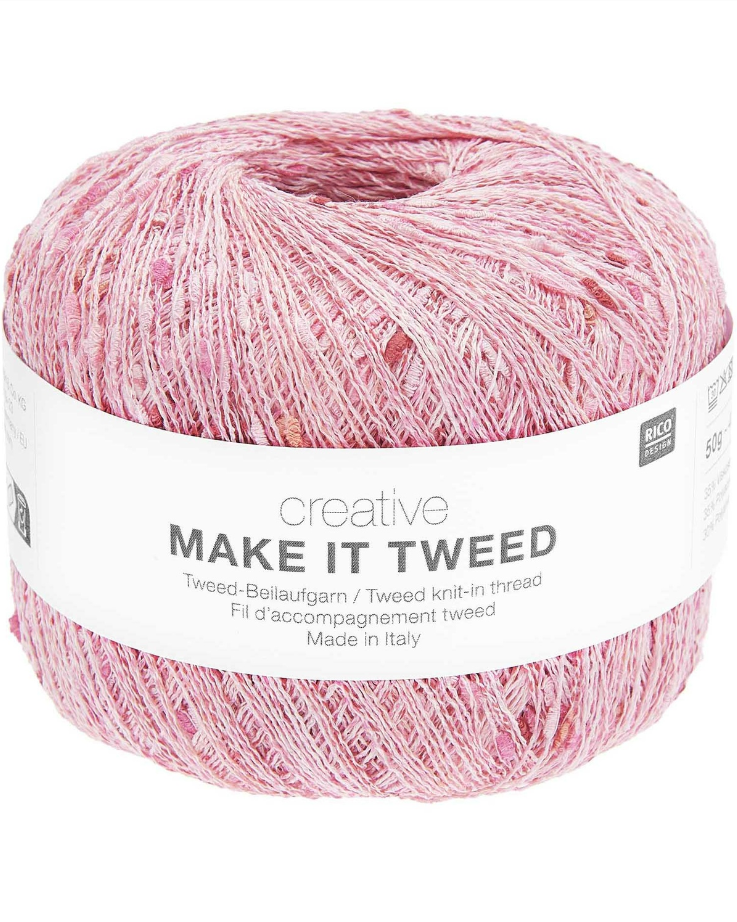 Make It Tweed - 003 Bubblegum - Rico Creative - Garntopia