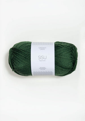 8063 Mørk grønn -	Sisu