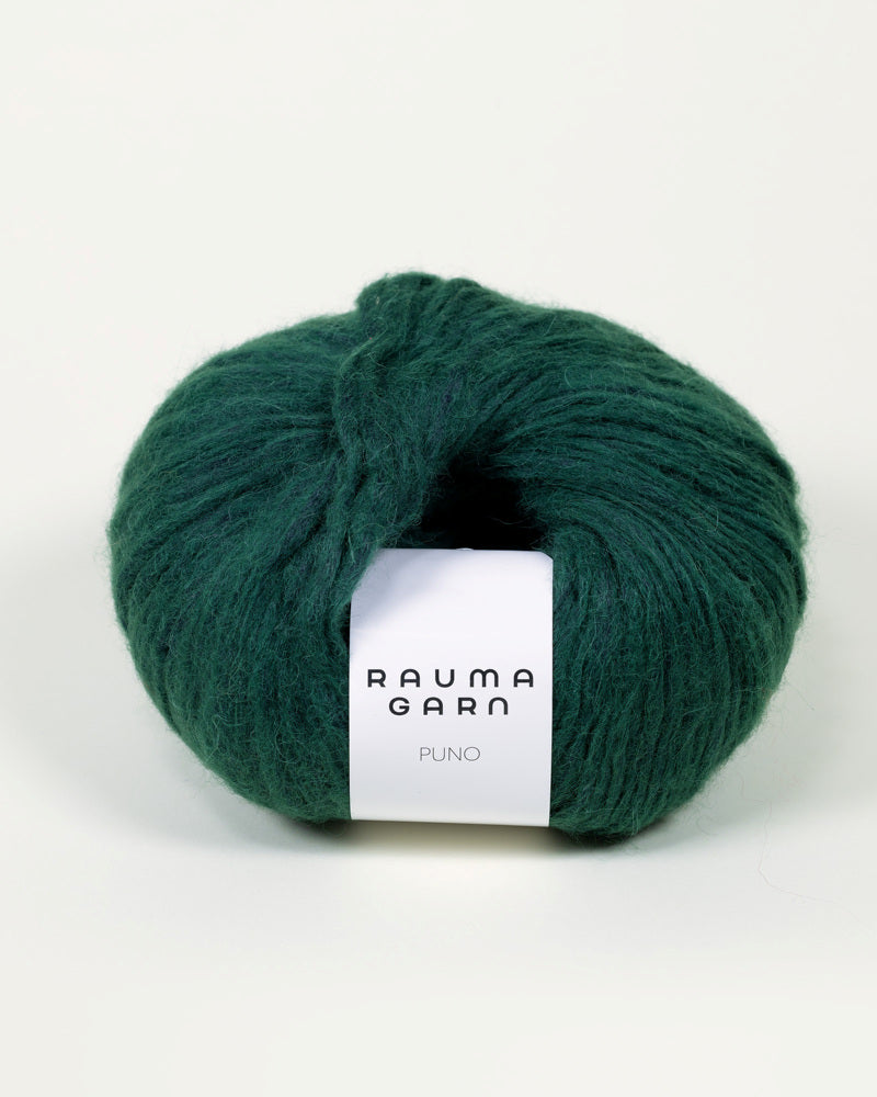 6742 Mørk grønn -	Puno - Rauma Garn - Garntopia
