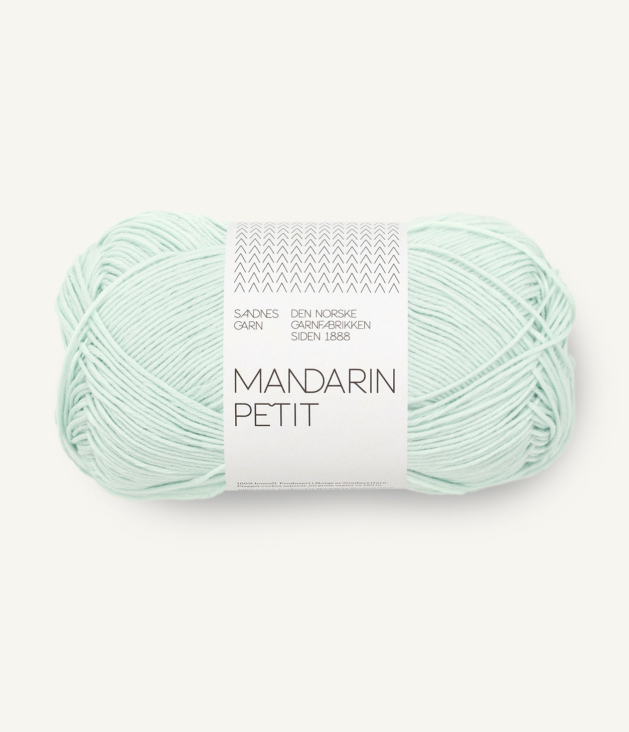 7911 Mint Green - Mandarin Petit - Sandnes garn - Garntopia