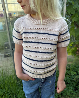 Ida Tee Junior - Papir - PetiteKnit - Garntopia
