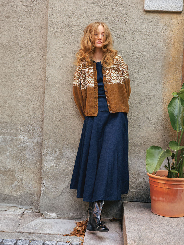 2510 - Norske Ikoner Voksen - NR. 6 SETESDALKOFTE DAME - Sandnes garn - Garntopia