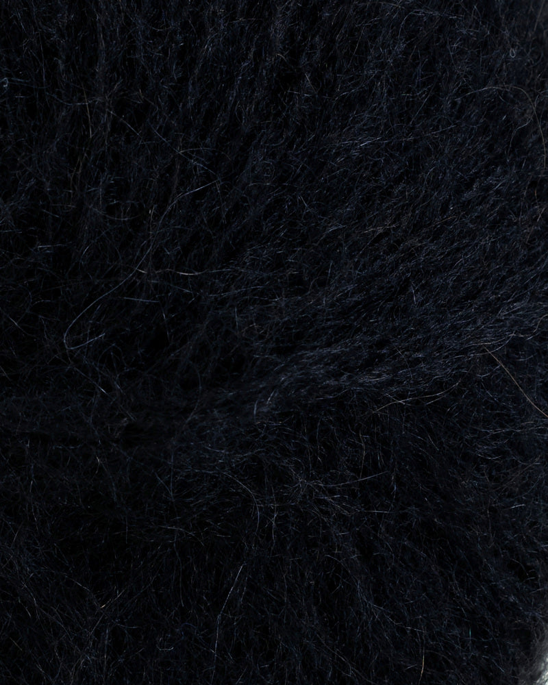 5014 Svart -	Alpaca Silk - Rauma Garn - Garntopia