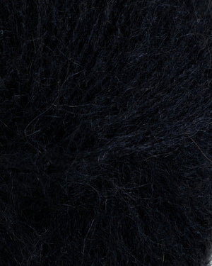 5014 Svart -	Alpaca Silk - Rauma Garn - Garntopia