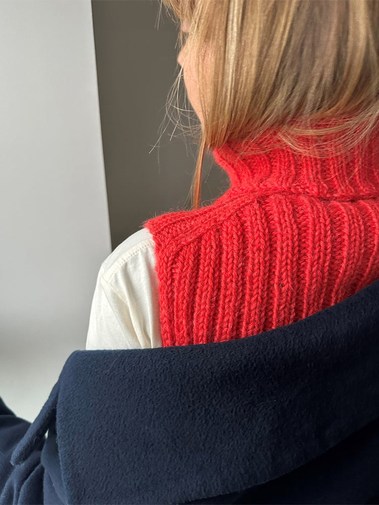 Le Knit - Note Rib Neck - Papir - Lene Holme Samsøe - Garntopia
