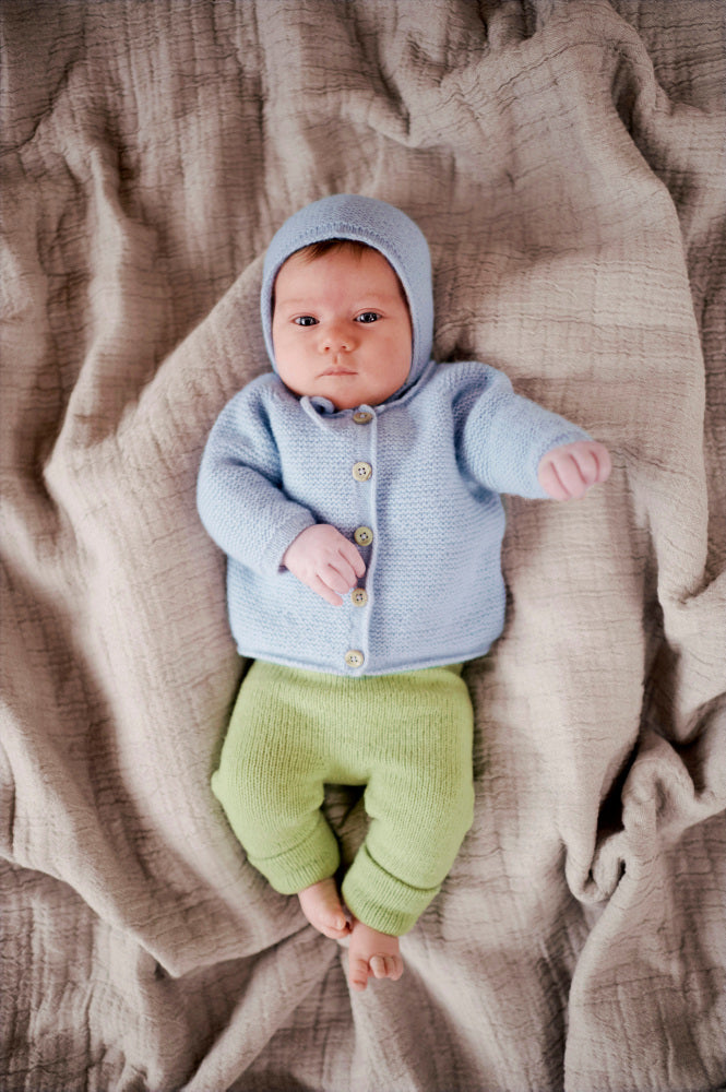 502 Lun Heddyjakke - papiroppskrift - Rauma Garn - Garntopia