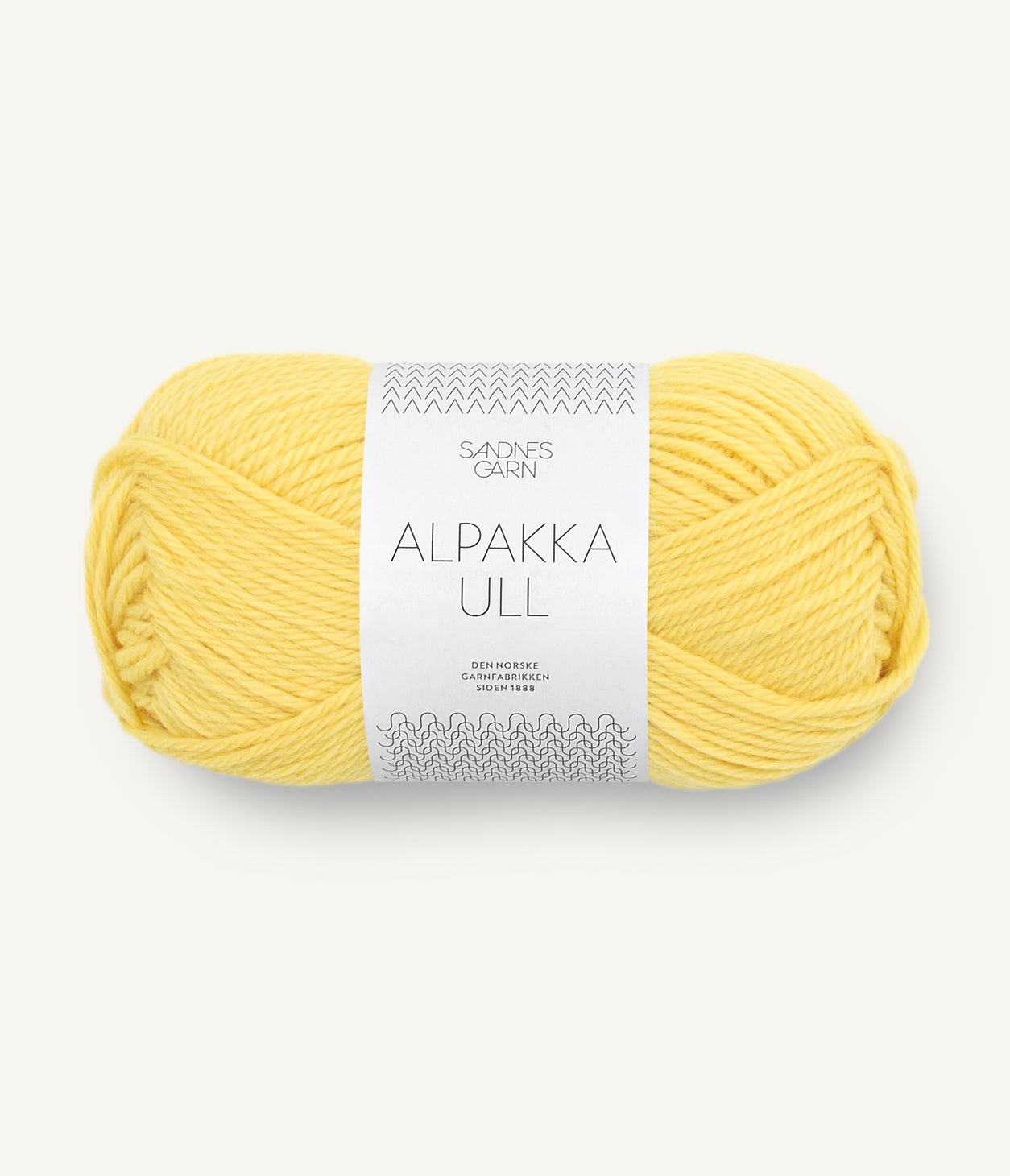 UTGÅTT 9004 Lemon - Alpakka ull - Sandnes garn - Garntopia